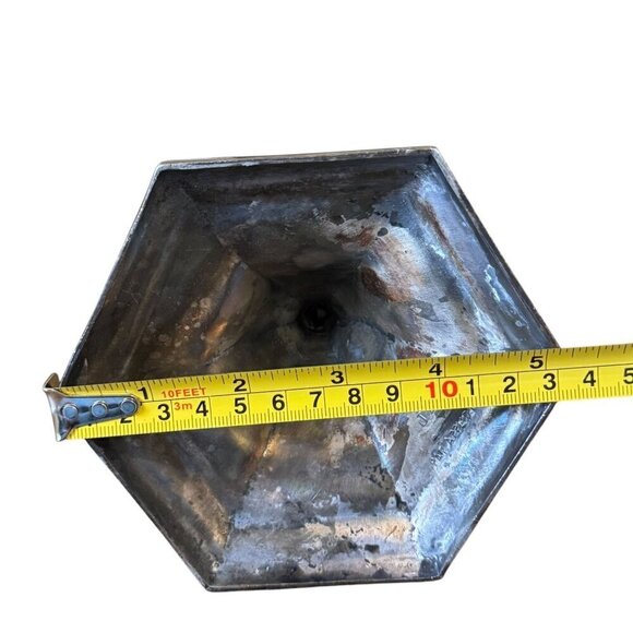 Vintage Pair of Jennings Brothers JB Art Nouveau Metal Candlestick Holders 12" P - Picture 15 of 15